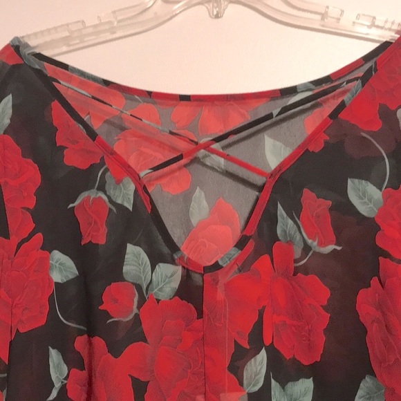 NWT Cotton candy brand new long sleeves blouse, - Picture 3 of 5